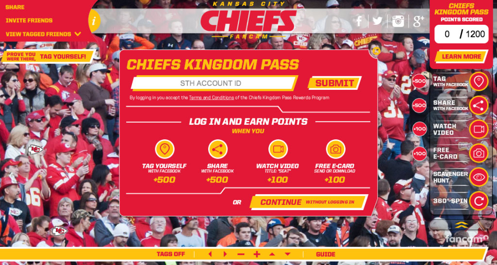 Case Study: Loyalty Integration for KC Chiefs