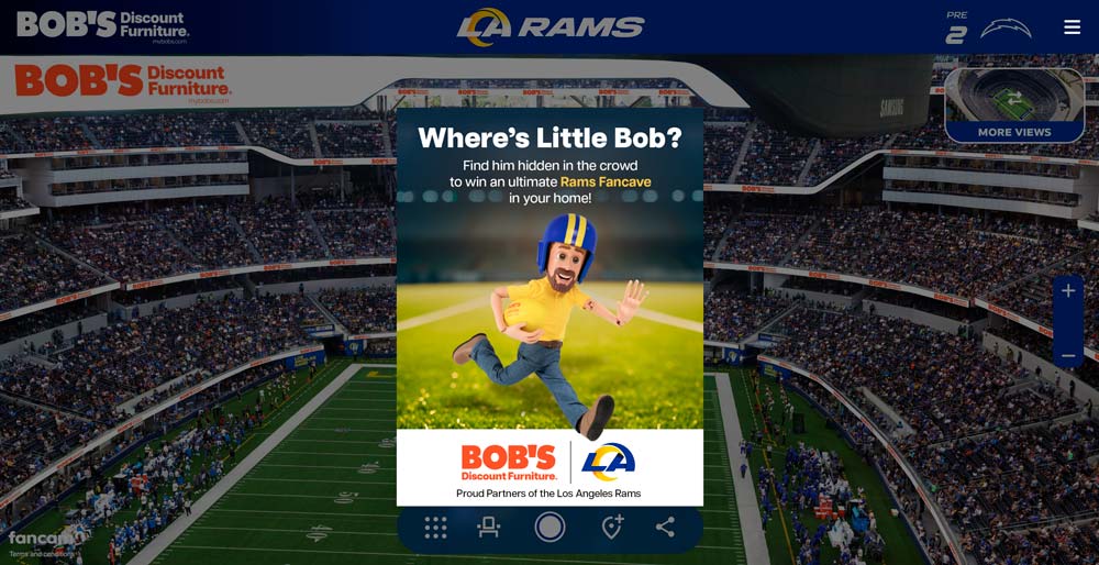 rams football fancam